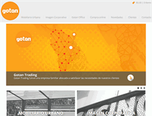 Tablet Screenshot of gotantrading.com
